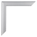 Como MDF Cornice 18x24cm Argento Opaco Angolo | Yourdecoration.it