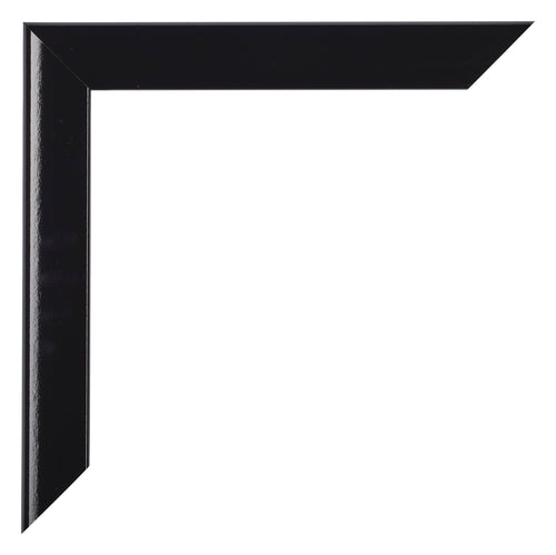 Como MDF Cornice 18x24cm Nero Lucente Angolo | Yourdecoration.it