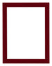 Como MDF Cornice 18x24cm Vino Rosso Spazzato Davanti | Yourdecoration.it