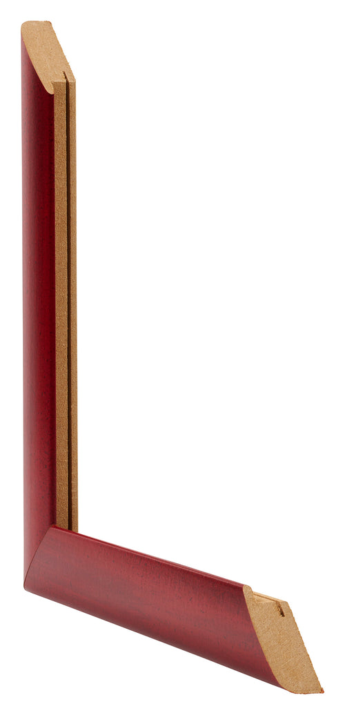 Como MDF Cornice 18x24cm Vino Rosso Spazzato Intersezione | Yourdecoration.it