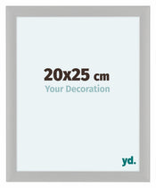 Como MDF Cornice 20x25cm Bianco Grana Di Legno Davanti Dimensione | Yourdecoration.it