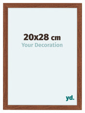 Como MDF Cornice 20x28cm Noce Davanti Dimensione | Yourdecoration.it