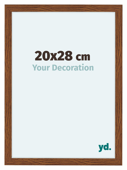 Como MDF Cornice 20x28cm Quercia Rustico Davanti Dimensione | Yourdecoration.it