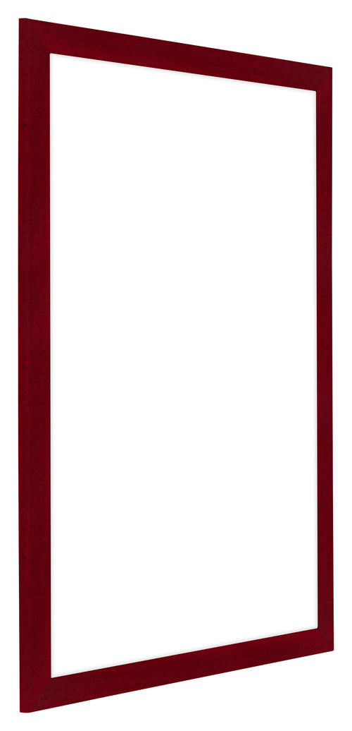 Como MDF Cornice 20x28cm Vino Rosso Spazzato Davanti Obliquo | Yourdecoration.it