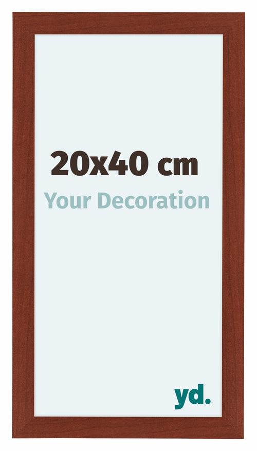 Como MDF Cornice 20x40cm Ciliegie Davanti Dimensione | Yourdecoration.it