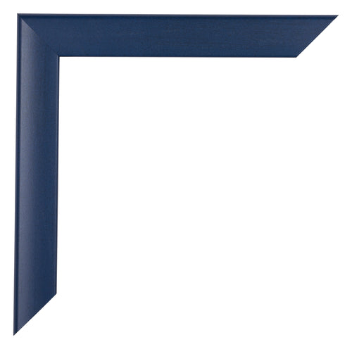 Como MDF Cornice 21x29 7cm A4 Blu Scuro Spazzato Angolo | Yourdecoration.it