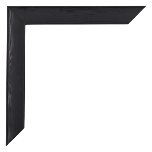 Como MDF Cornice 21x29 7cm A4 Nero Grana Di Legno Angolo | Yourdecoration.it