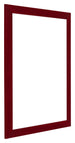 Como MDF Cornice 24x30cm Vino Rosso Spazzato Davanti Obliquo | Yourdecoration.it