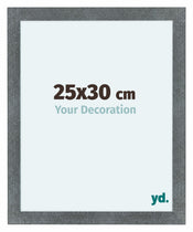 Como MDF Cornice 25x30cm Ferro Spazzato Davanti Dimensione | Yourdecoration.it