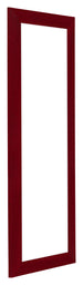 Como MDF Cornice 25x75cm Vino Rosso Spazzato Davanti Obliquo | Yourdecoration.it