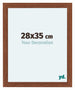 Como MDF Cornice 28x35cm Noce Davanti Dimensione | Yourdecoration.it