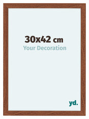 Como MDF Cornice 30x42cm Noce Davanti Dimensione | Yourdecoration.it