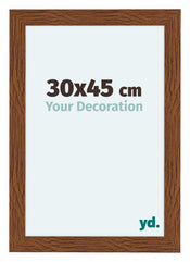 Como MDF Cornice 30x45cm Quercia Rustico Davanti Dimensione | Yourdecoration.it