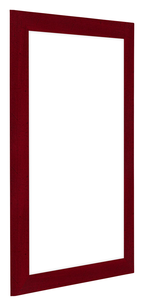 Como MDF Cornice 30x45cm Vino Rosso Spazzato Davanti Obliquo | Yourdecoration.it