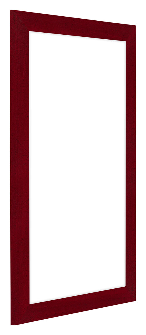 Como MDF Cornice 30x50cm Vino Rosso Spazzato Davanti Obliquo | Yourdecoration.it