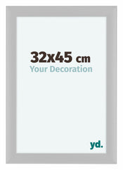 Como MDF Cornice 32x45cm Bianco Lucente Davanti Dimensione | Yourdecoration.it