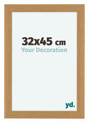 Como MDF Cornice 32x45cm Faggio Davanti Dimensione | Yourdecoration.it