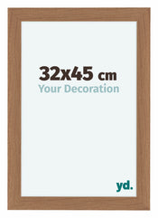 Como MDF Cornice 32x45cm Noce Chiaro Davanti Dimensione | Yourdecoration.it