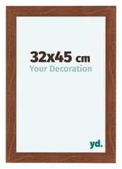 Como MDF Cornice 32x45cm Noce Davanti Dimensione | Yourdecoration.it