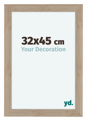Como MDF Cornice 32x45cm Quercia Chiaro Davanti Dimensione | Yourdecoration.it