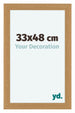 Como MDF Cornice 33x48cm Faggio Davanti Dimensione | Yourdecoration.it