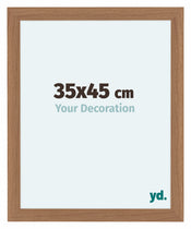 Como MDF Cornice 35x45cm Noce Chiaro Davanti Dimensione | Yourdecoration.it