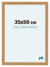 Como MDF Cornice 35x50cm Faggio Davanti Dimensione | Yourdecoration.it