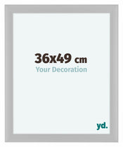 Como MDF Cornice 36x49cm Bianco Opaco Davanti Dimensione | Yourdecoration.it