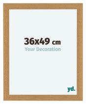 Como MDF Cornice 36x49cm Faggio Davanti Dimensione | Yourdecoration.it