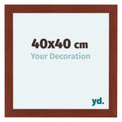 Como MDF Cornice 40x40cm Ciliegie Davanti Dimensione | Yourdecoration.it