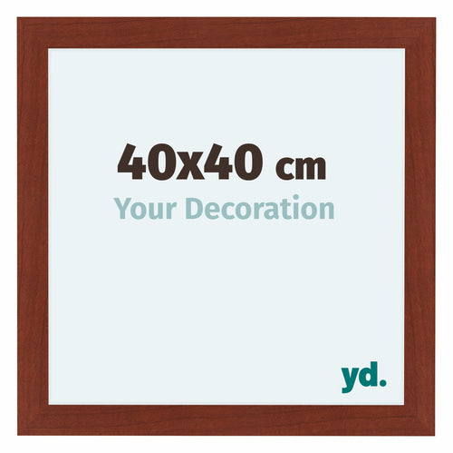 Como MDF Cornice 40x40cm Ciliegie Davanti Dimensione | Yourdecoration.it