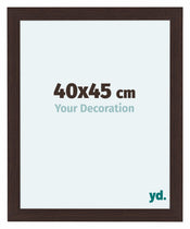 Como MDF Cornice 40x45cm Quercia Scura Davanti Dimensione | Yourdecoration.it