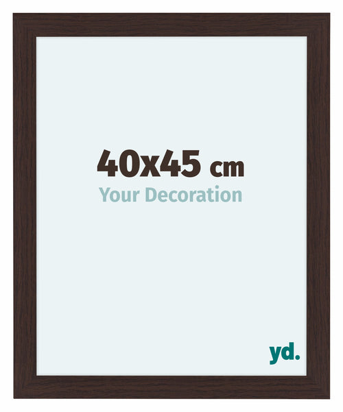 Como MDF Cornice 40x45cm Quercia Scura Davanti Dimensione | Yourdecoration.it