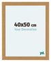 Como MDF Cornice 40x50cm Faggio Davanti Dimensione | Yourdecoration.it