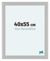 Como MDF Cornice 40x55cm Bianco Grana Di Legno Davanti Dimensione | Yourdecoration.it