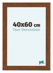 Como MDF Cornice 40x60cm Quercia Rustico Davanti Dimensione | Yourdecoration.it