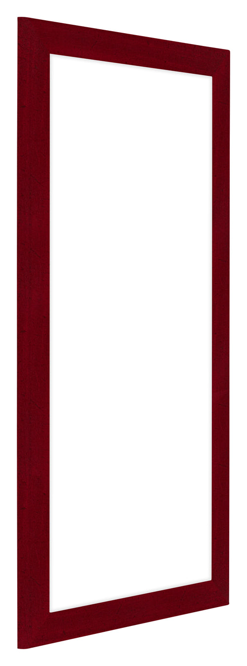 Como MDF Cornice 40x70cm Vino Rosso Spazzato Davanti Obliquo | Yourdecoration.it