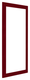 Como MDF Cornice 40x80cm Vino Rosso Spazzato Davanti Obliquo | Yourdecoration.it