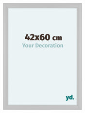 Como MDF Cornice 42x60cm Bianco Opaco Davanti Dimensione | Yourdecoration.it