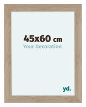 Como MDF Cornice 45x60cm Quercia Chiaro Davanti Dimensione | Yourdecoration.it