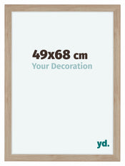 Como MDF Cornice 49x68cm Quercia Chiaro Davanti Maat | Yourdecoration.it