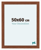 Como MDF Cornice 50x60cm Noce Davanti Dimensione | Yourdecoration.it