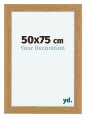 Como MDF Cornice 50x75cm Faggio Davanti Dimensione | Yourdecoration.it