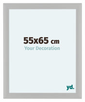 Como MDF Cornice 55x65cm Bianco Grana Di Legno Davanti Dimensione | Yourdecoration.it