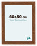 Como MDF Cornice 60x80cm Quercia Rustico Davanti Dimensione | Yourdecoration.it