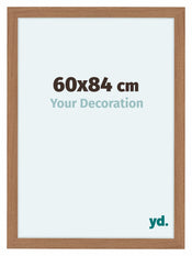 Como MDF Cornice 60x84cm Noce Chiaro Davanti Dimensione | Yourdecoration.it