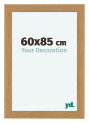 Como MDF Cornice 60x85cm Faggio Davanti Dimensione | Yourdecoration.it