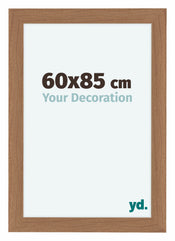 Como MDF Cornice 60x85cm Noce Chiaro Davanti Dimensione | Yourdecoration.it