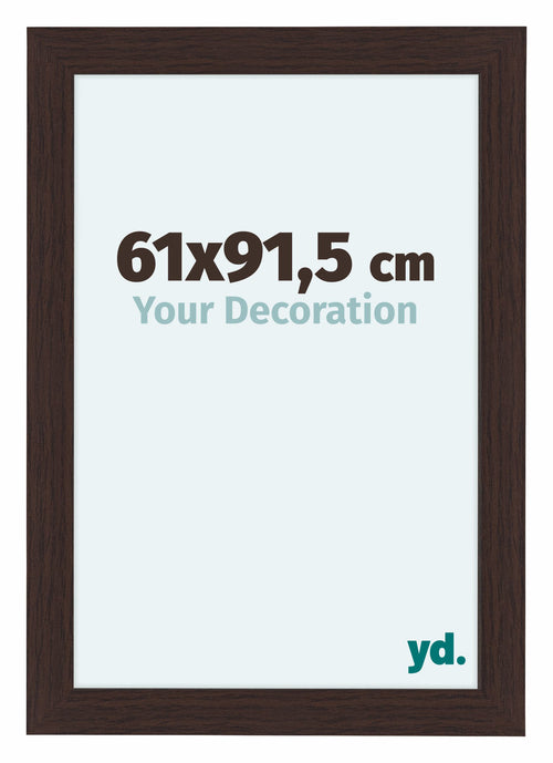 Como MDF Cornice 61x91 5cm Quercia Scura Davanti Dimensione | Yourdecoration.it