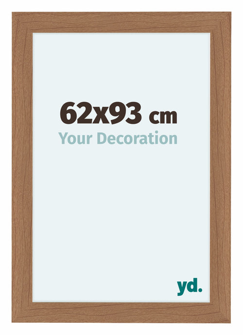 Como MDF Cornice 62x93cm Noce Chiaro Davanti Dimensione | Yourdecoration.it